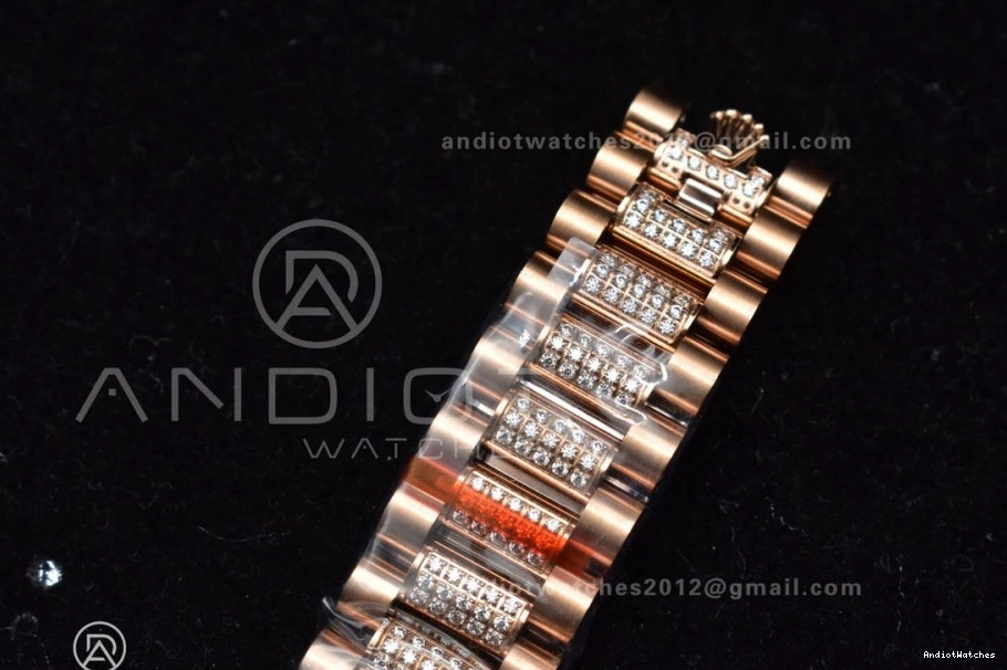 DayDate V RG Trendsetting A2836 Best Bracelet 36 666 Version President BPF On 1219